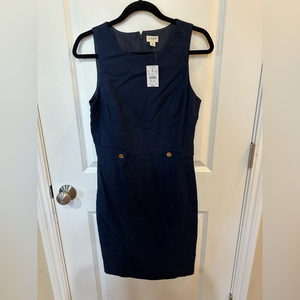 NWT J. Crew Midnight Blue Dress